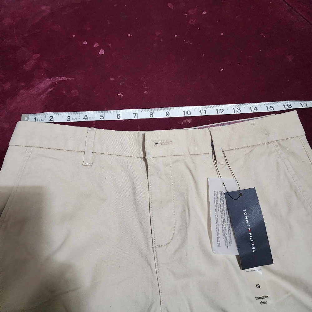 Tommy Hilfiger women's Hampton Heritage Stretch slim Chino Pants - Picture 16 of 16